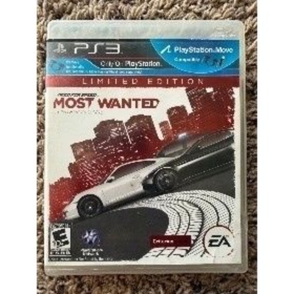 EA Need for Speed Most Wanted Limited Edition PS3 PlayStation Move Compatible